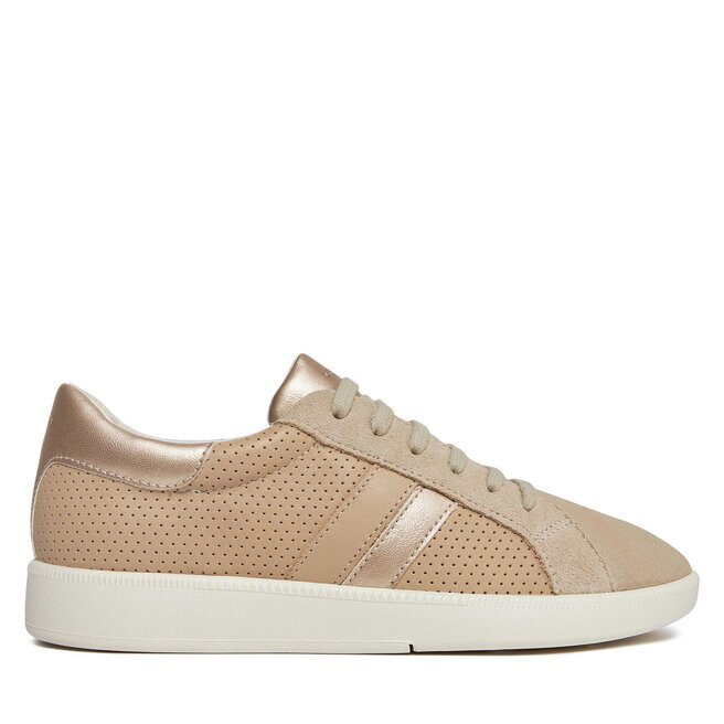 Sneakersy Geox D Meleda D36UGB 08522 - Brązowy
