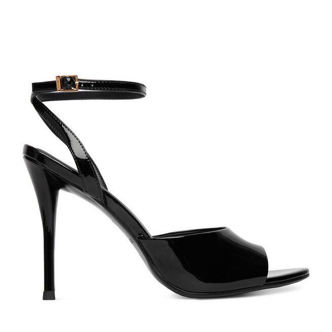 Sandały Eva Minge EO-FLORA-LT1605-6 Czarny - kobiece