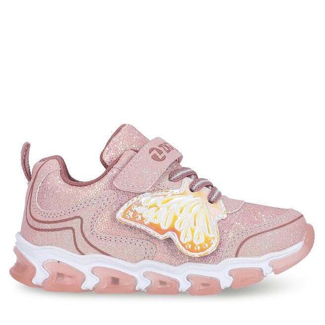 Sneakersy ZigZag Auhen Kids W/Lights - Różowy