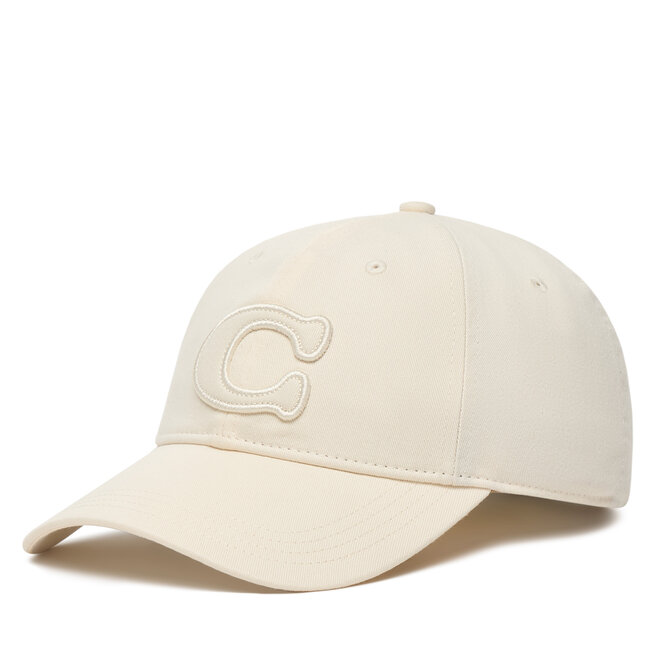 Czapka z daszkiem Coach 29CCN89 Kremowy -