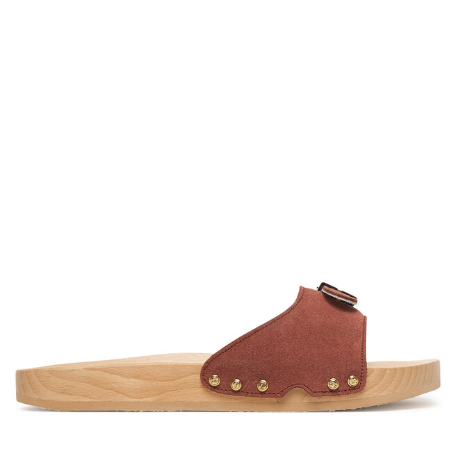 Klapki Scholl F00951 Brązowy -