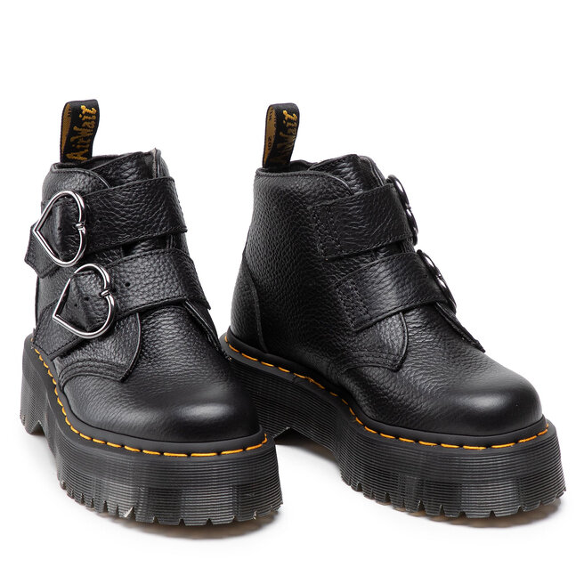 Doc marten heart deals buckle boots