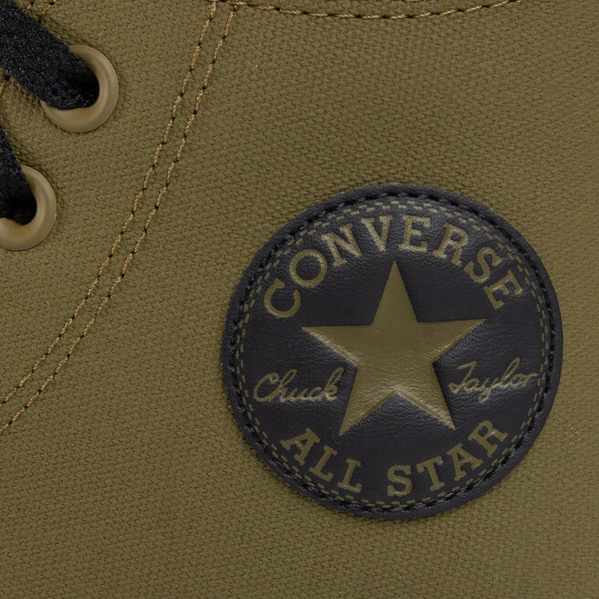 Sneakers Converse Ctas Hi 168711C Dark Moss/Dark Moss/White/Bl •  Www.epapoutsia.gr
