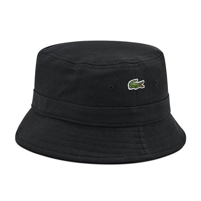 Kapelusz Lacoste Bucket - Czarny