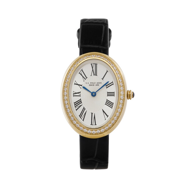 Zegarek U.S. Polo Assn. Ophelia USP8507BK Czarny -