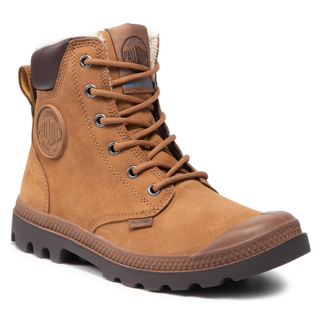Trappers Palladium Pampa Sport Cuff Wps 72992-697-M Mahogany/Chocolate