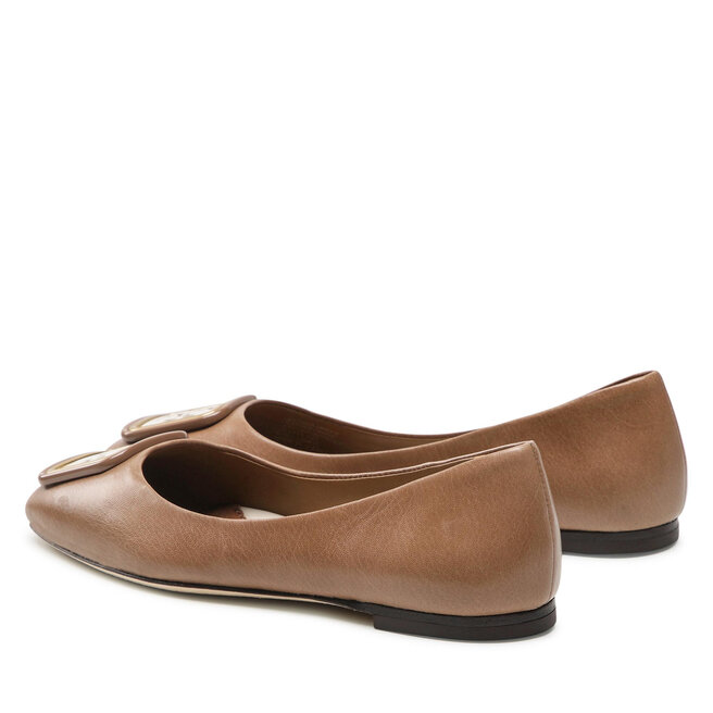 Tory Burch Μπαλαρίνες Tory Burch Georgia Ballet 134895 Almond Flour 200