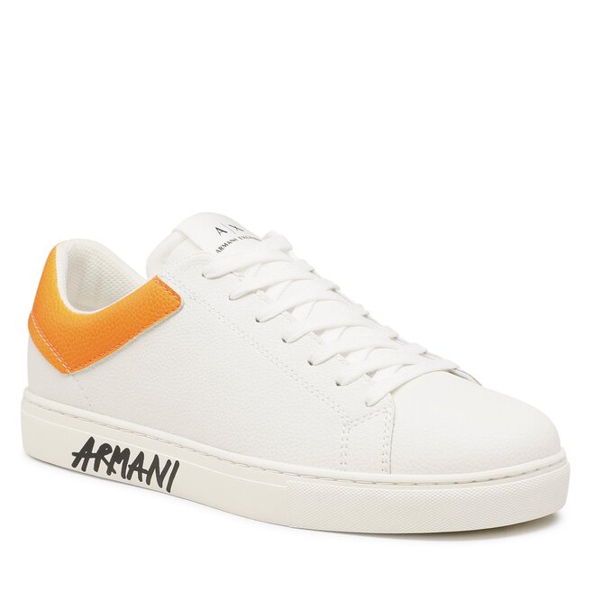 Sneakers Armani Exchange XUX145 XV598 K529 Off White/Orange Armani imagine noua