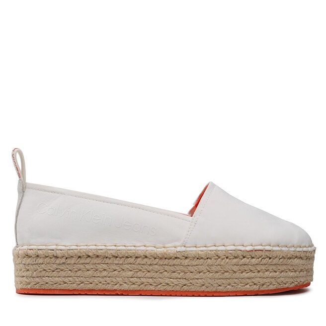 Leather flatform espadrilles online