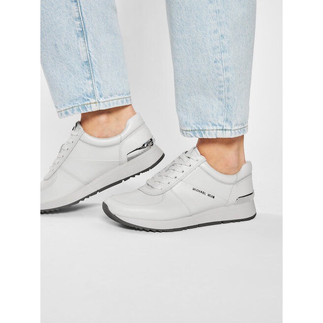 MICHAEL Michael Kors Сникърси MICHAEL Michael Kors Allie Trainer 43R5ALFP3L Optic White