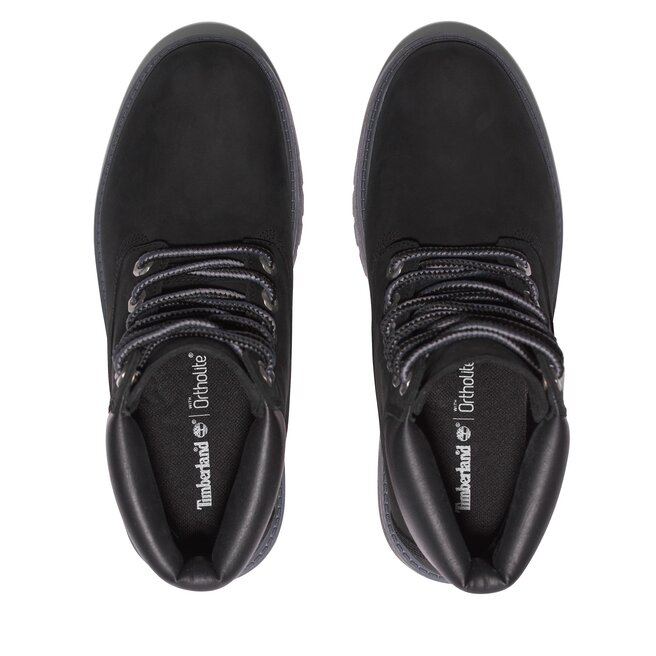 Timberland Turistická obuv Timberland Stone Street 6In Wp TB0A5RH50151 Black Nubuck
