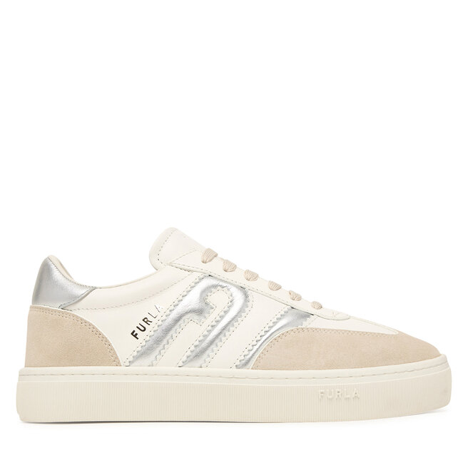 Sneakersy Furla Allegra Lace-Up YM52ALG BX4679 BD 5306S Kremowy - kobiece