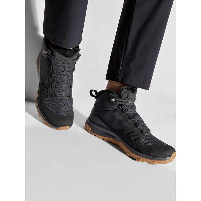 Salomon Bakancs Salomon Outsnap Cswp 409220 28 V0 Black/Ebony/Gum1A