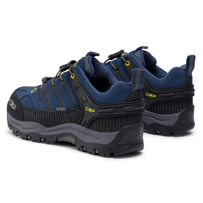 CMP Παπούτσια πεζοπορίας CMP Kids Rigel Low Trekking Shoes Wp 3Q13244 Blue Ink/Yellow 10MF
