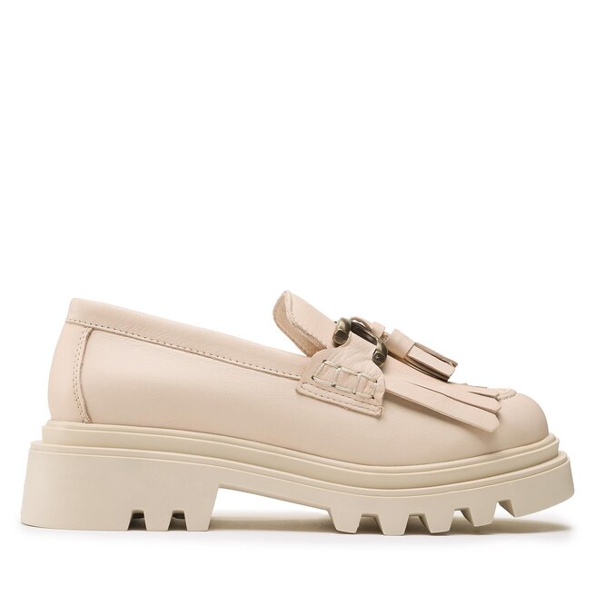 Loafersy Badura - Beżowy
