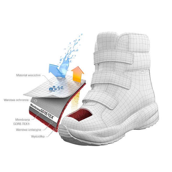 Superfit Kozačky Superfit GORE-TEX 1-000452-3000 M Braun