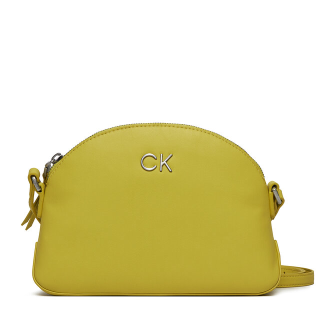 Torebka Calvin Klein Re-Lock Seasonal Crossbody Md - Żółty