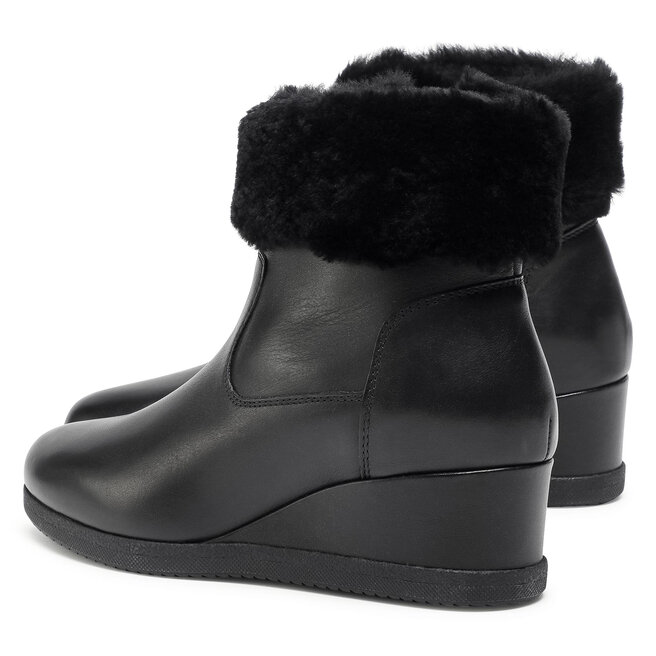 Geox Bokacsizma Geox D Anylla Wedge G D04LDG 00085 C9999 Black