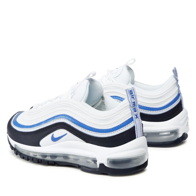Nike Παπούτσια Nike Air Max 97 (GS) 921522 107 White/Signal Blue/Black