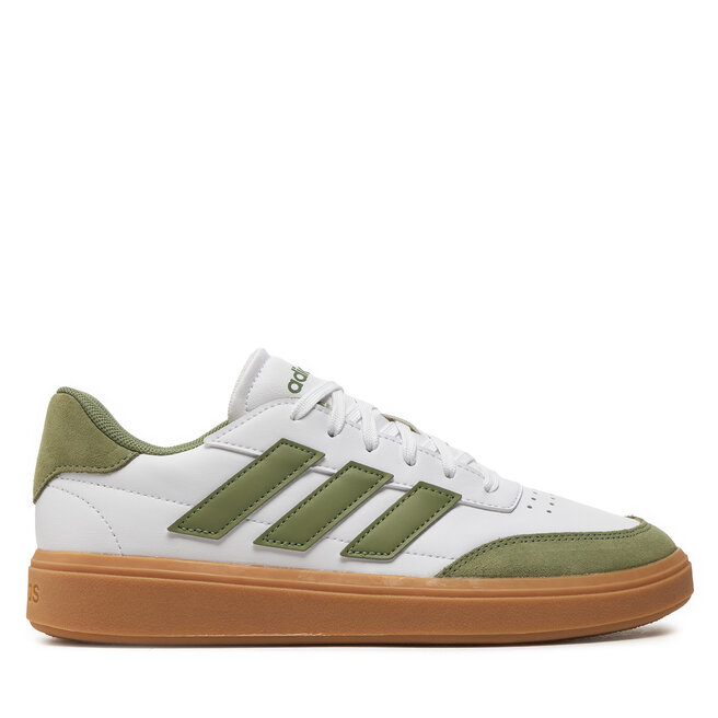 Sneakersy adidas Courtblock - Biały