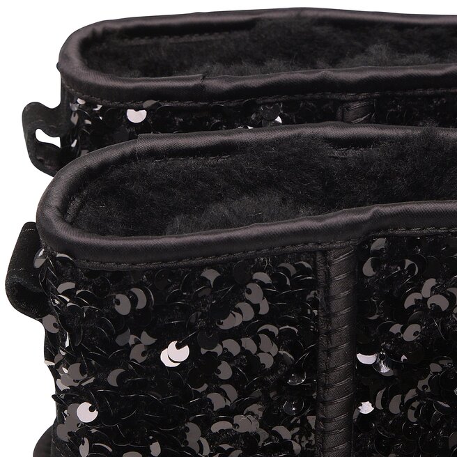 Ugg Pantofi Ugg W Classic Mini Chunky Sequin 1130602 Blk