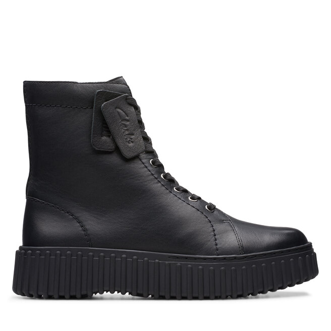 Botki Clarks Torhill Rise - Czarny