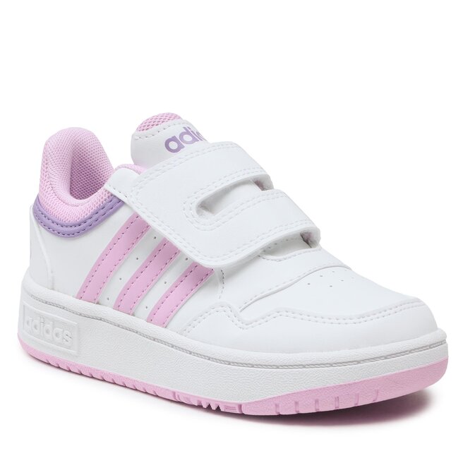 adidas Pantofi adidas Hoops Shoes IF7734 Alb