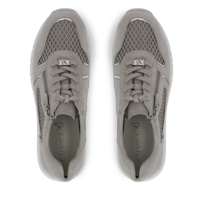Caprice Sneakersy Caprice 9-23706-20 Lt Grey Comb 208