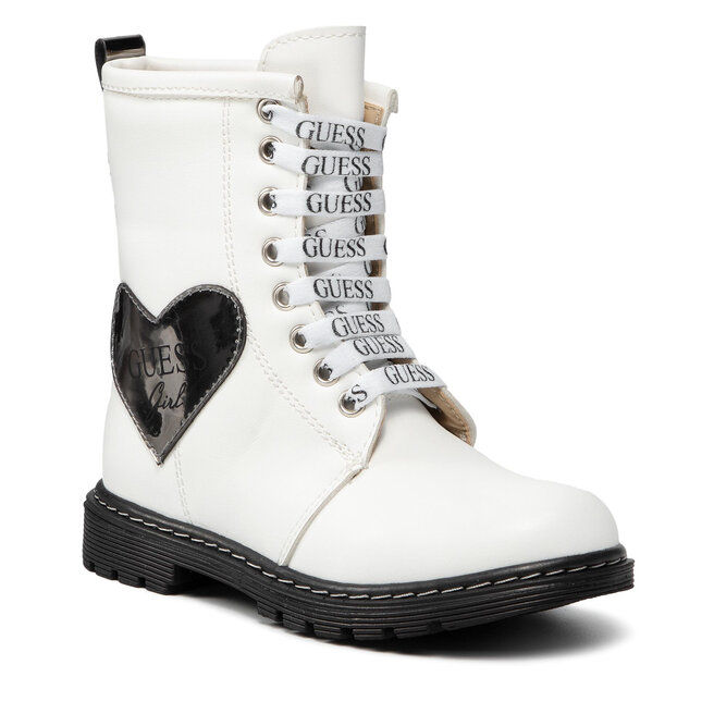 guess boots white