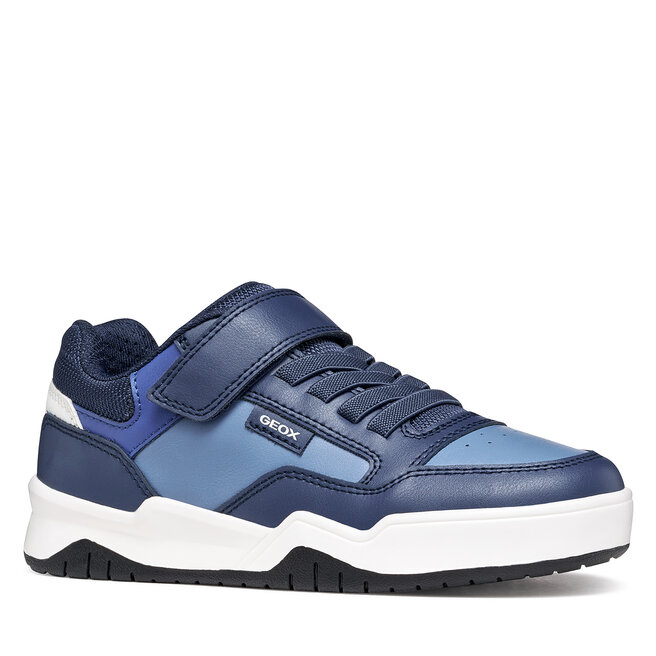 Sneakersy Geox J Perth Boy J367RE 0BCFU C4250 S Granatowy - dziewczęce