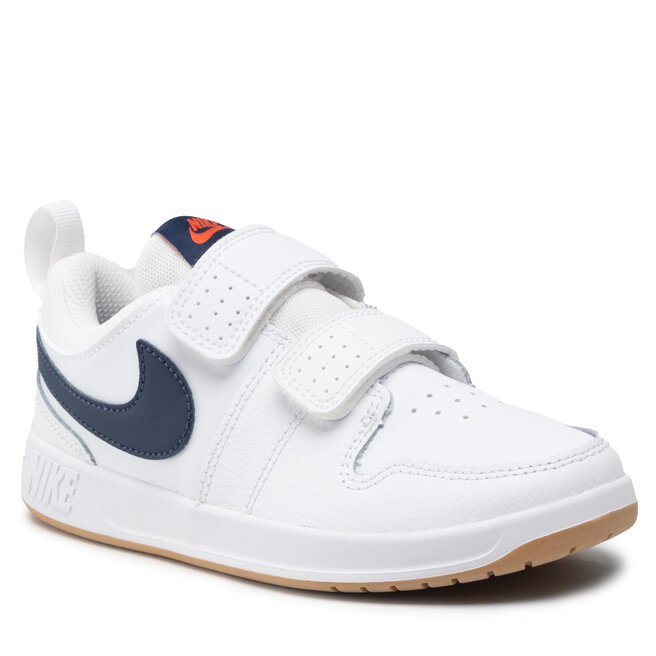 navy and orange nikes