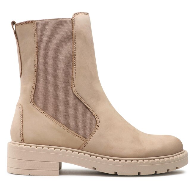 Marco tozzi chelsea boots taupe shop