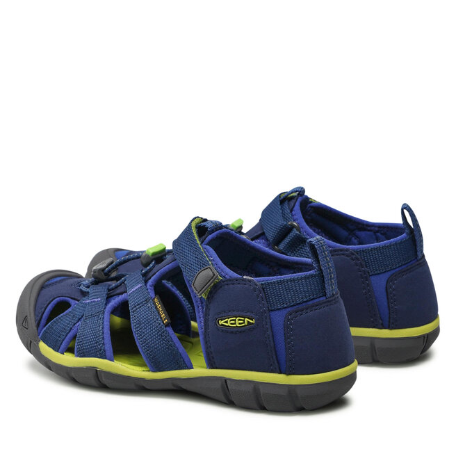 Keen Сандали Keen Seacamp II Cnx 1022993 Blue Depths/Chartreuse