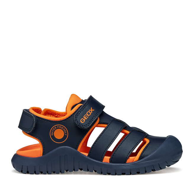 Sandały Geox J S. Fusbetto Pro Bo J650JA 0CE15 C0659 S Granatowy - chłopięce