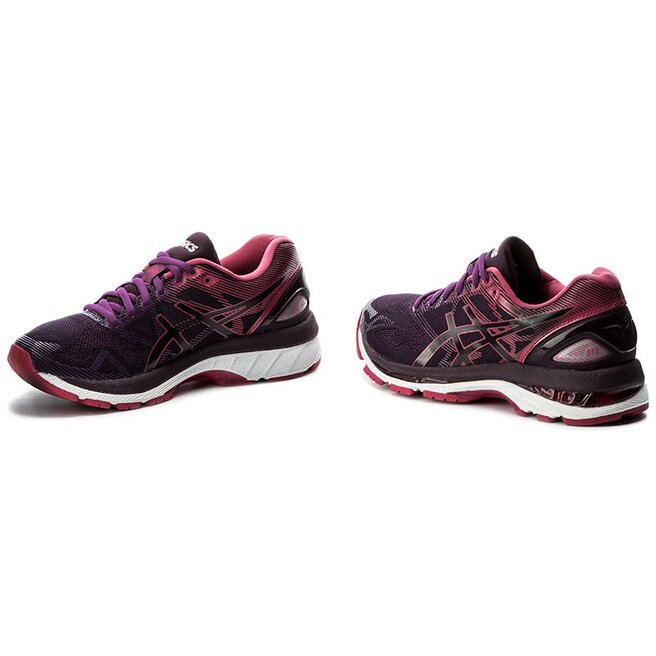 Asics gel nimbus 19 shop black cosmo pink