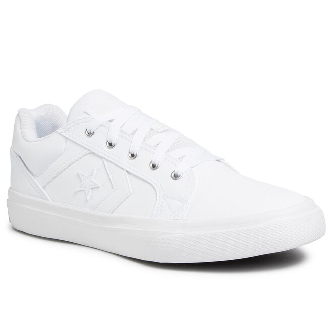 de tenis Converse El Distrito Ox 167012C White/White/White • Www.zapatos.es