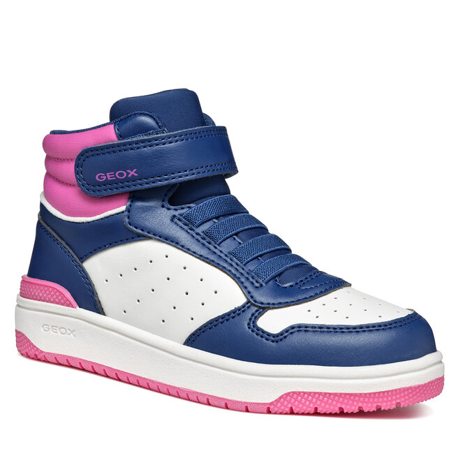 Scarpe Da Ginnastica Geox J Washiba Per Bambine - Sintetico, Suola In Gomma, Design Comodo E Moderno - Foto 5