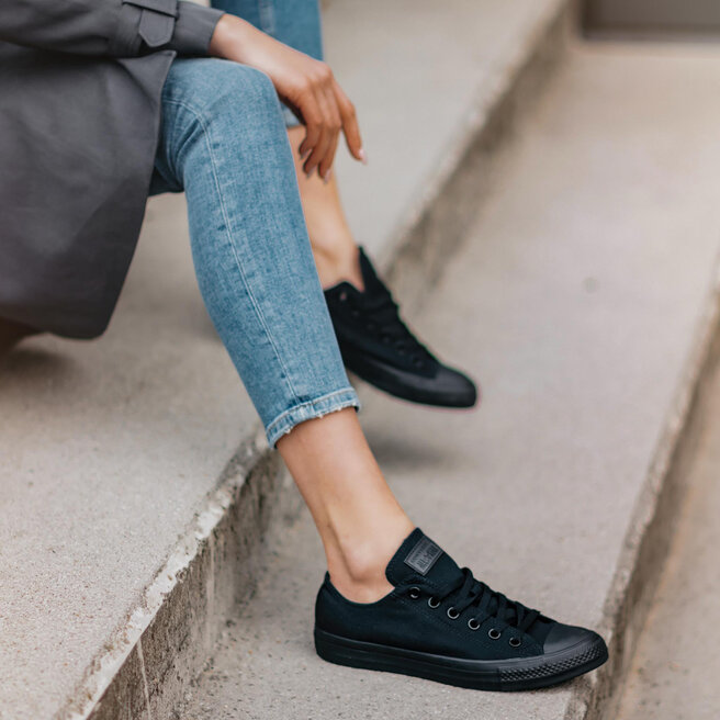 Converse Scarpe da ginnastica new Converse new Converse кеды 37 размер Black Monochrome