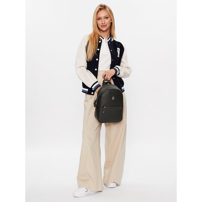Tommy Hilfiger Batoh Tommy Hilfiger Th Emblem Backpack AW0AW14506 BDS