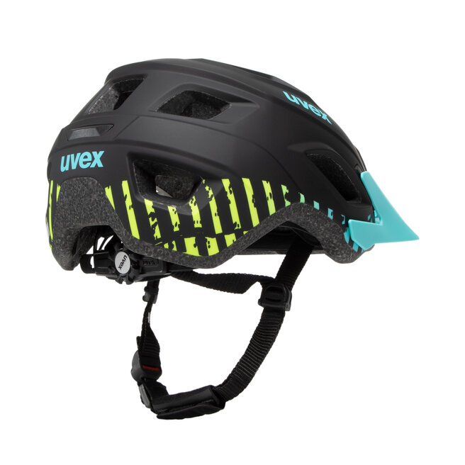Uvex Fahrradhelm Uvex Access S4109870915 Black/Aqua Lime M