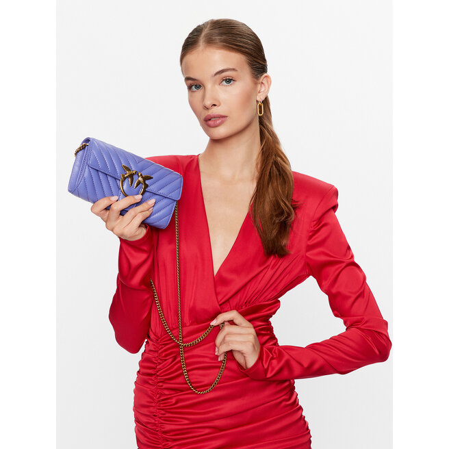 Pinko Kabelka Pinko Love One Wallet C PE 23 PLTT 100062 A0GK Very Pery W25Q