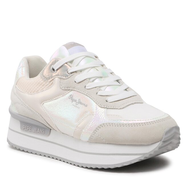 Sneakers Pepe Jeans Rusper Pearl PLS31478 White 800