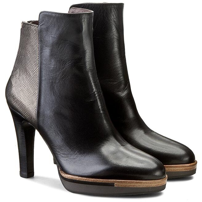 Botines Zinda 1993 Seta Linio Negro Pewter zapatos.es