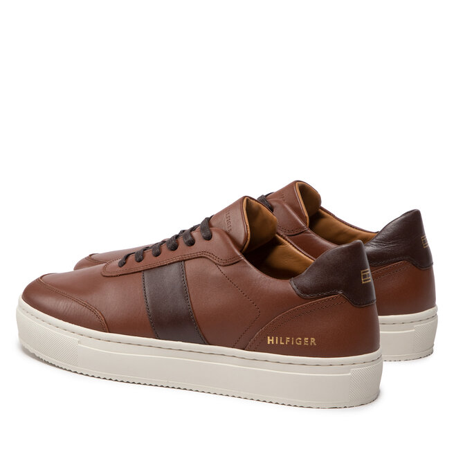 premium leather cupsole cognac