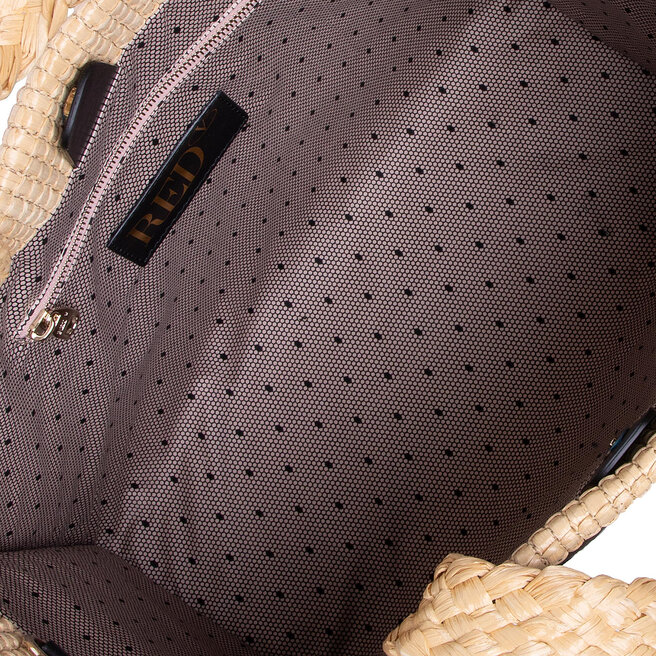 Red Valentino Bolso Red Valentino XQ0B0D36JNQ Naturale/Nero EX9