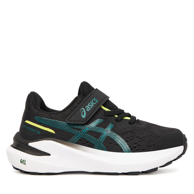 Sneakersy Asics Gt-1000 13 Ps 1014A344 Czarny - chłopięce