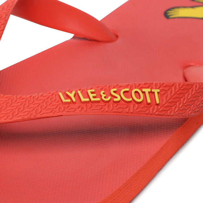 Lyle & Scott Flip flop Lyle & Scott Flip Flop FW1213 Red Flyer W587