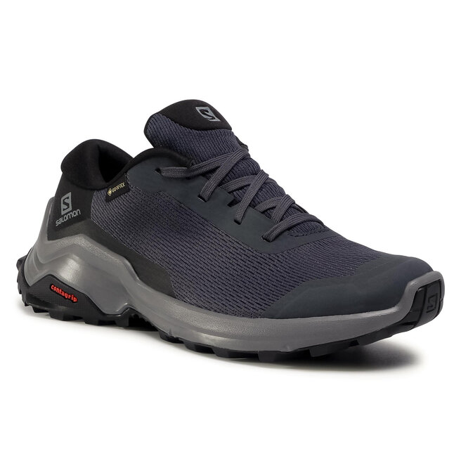 Pantofi Salomon X Reveal Gtx W GORE-TEX 409711 20 M0 Ebony/Black/Quiet Shade