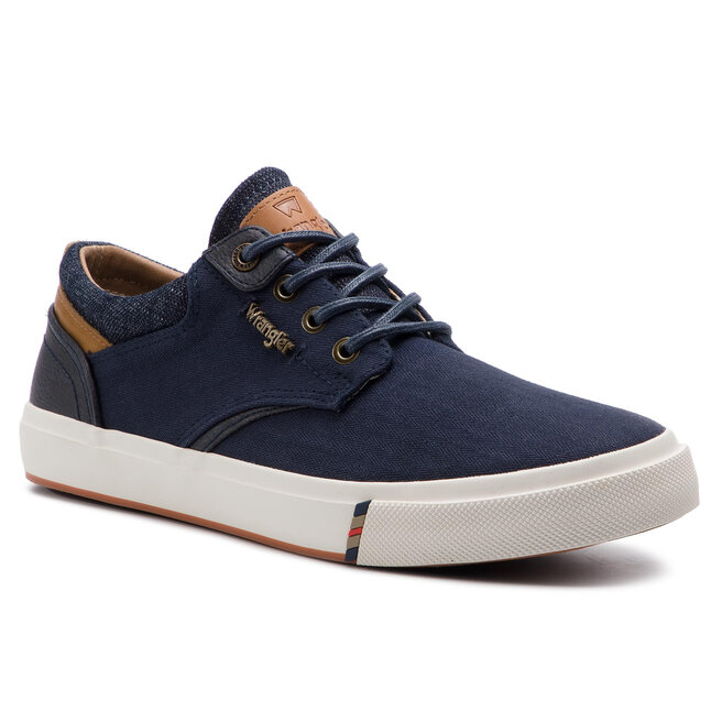 Scarpe sportive Wrangler Icon Low WM91123A Navy 016 escarpe
