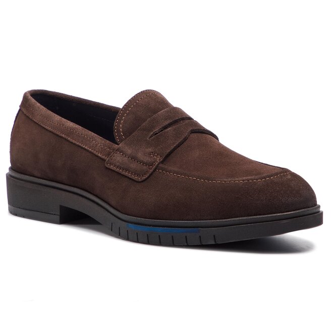 Polobotky Tommy Hilfiger Flexible Dressy Suede Loafer FM0FM02172